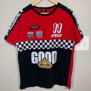 Good‎ Life Racing Team Red/Black Tee Size Large